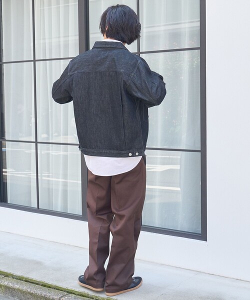coen（コーエン）の「【C.DENIMS】トラッカーデニムジャケット（デニムジャケット・メンズ・コバルトブルー/ネイビー/ブラック・M/XL/L）」の9枚目の写真