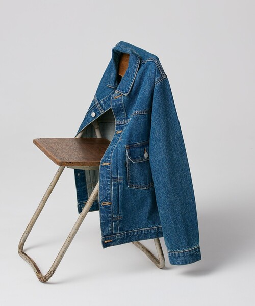 coen（コーエン）の「【C.DENIMS】トラッカーデニムジャケット（デニムジャケット・メンズ・コバルトブルー/ネイビー/ブラック・M/XL/L）」の15枚目の写真