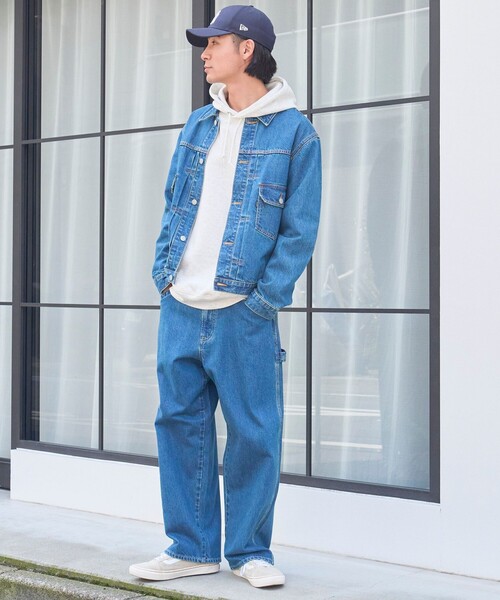 coen（コーエン）の「【C.DENIMS】トラッカーデニムジャケット（デニムジャケット・メンズ・コバルトブルー/ネイビー/ブラック・M/XL/L）」の16枚目の写真