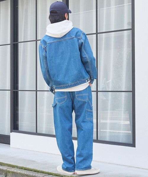 coen（コーエン）の「【C.DENIMS】トラッカーデニムジャケット（デニムジャケット・メンズ・コバルトブルー/ネイビー/ブラック・M/XL/L）」の18枚目の写真