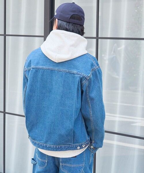 coen（コーエン）の「【C.DENIMS】トラッカーデニムジャケット（デニムジャケット・メンズ・コバルトブルー/ネイビー/ブラック・M/XL/L）」の20枚目の写真