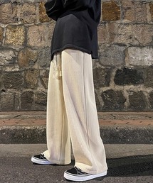 裏起毛コーデュロイイージーパンツ
