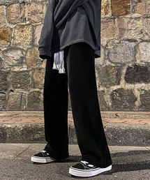 裏起毛コーデュロイイージーパンツ