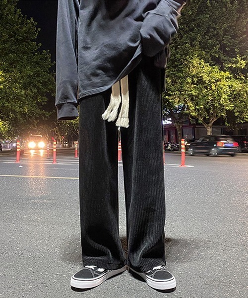 Ressaca(レサーカ)の「裏起毛コーデュロイイージーパンツ(その他パンツ・メンズ・チャコール/ブラック/オフホワイト・M/XL/L)」の4枚目の写真