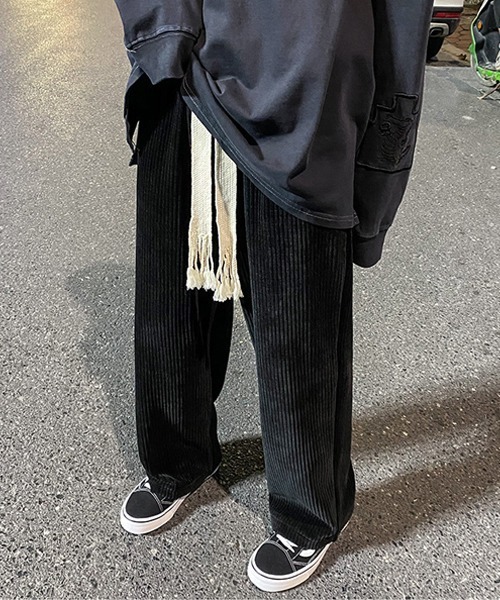 Ressaca(レサーカ)の「裏起毛コーデュロイイージーパンツ(その他パンツ・メンズ・チャコール/ブラック/オフホワイト・M/XL/L)」の7枚目の写真