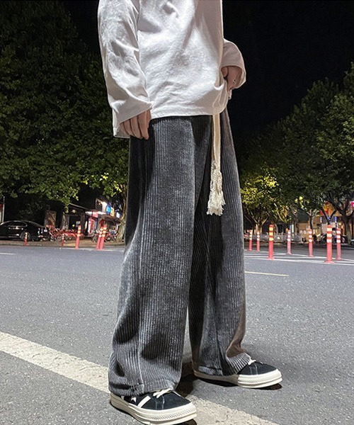 Ressaca(レサーカ)の「裏起毛コーデュロイイージーパンツ(その他パンツ・メンズ・チャコール/ブラック/オフホワイト・M/XL/L)」の12枚目の写真