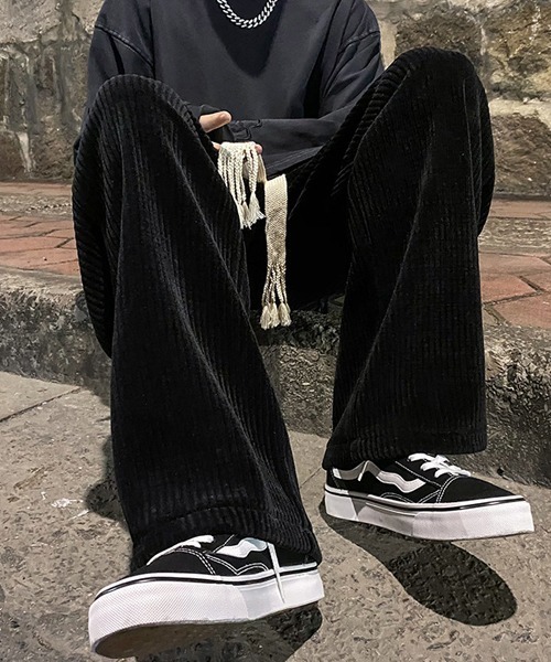 Ressaca(レサーカ)の「裏起毛コーデュロイイージーパンツ(その他パンツ・メンズ・チャコール/ブラック/オフホワイト・M/XL/L)」の8枚目の写真