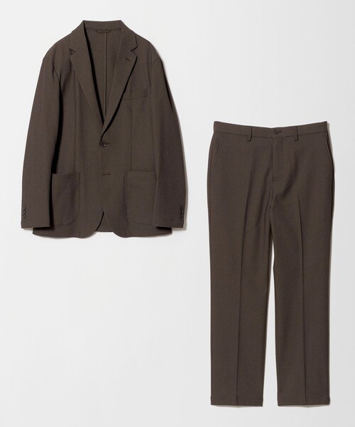 green label relaxing(グリーンレーベルリラクシング)の「【WEB限定】JUST fit WORKIST セットアップ -ストレッチ-(セットアップ・メンズ・ダークブラウン/ネイビー/ダークグレー・XL/XS/XXL/L/M/S)」の11枚目の写真