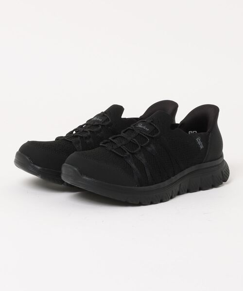 SKECHERS(スケッチャーズ)の「SKECHERS スケッチャーズ SWIFT FIT スウィフトフィット GRACEFUL 4.0-GRACIOUS PRAISE 軽量 ワイド レディースシューズ(グレースフル4.0)(スニーカー・レディース・ベージュ系その他/ブラック×ブラック/キャメル・22.5cm/23.0cm/23.5cm/24.0cm/24.5cm/25.0cm)」の1枚目の写真