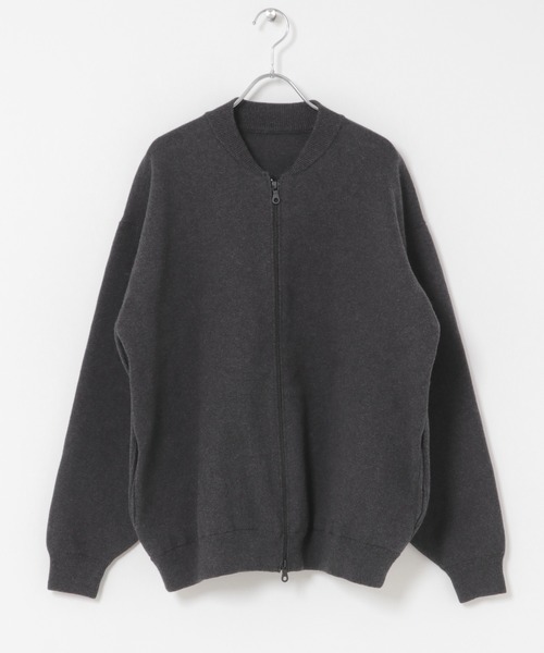 URBAN RESEARCH DOORS(アーバンリサーチドアーズ)の「CottonCashmere ZipBlouson(ブルゾン・メンズ・チャコールグレー/オレンジ・LARGE/MEDIUM)」の20枚目の写真