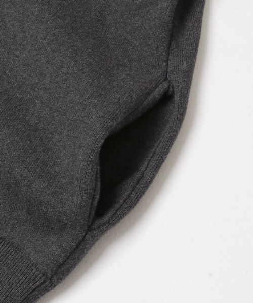URBAN RESEARCH DOORS(アーバンリサーチドアーズ)の「CottonCashmere ZipBlouson(ブルゾン・メンズ・チャコールグレー/オレンジ・LARGE/MEDIUM)」の21枚目の写真