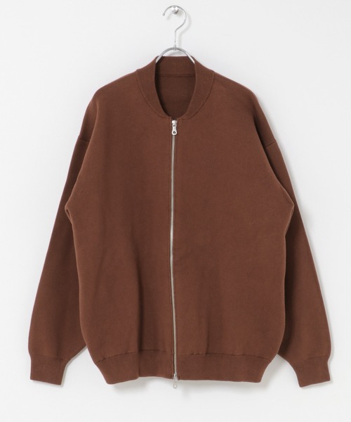 URBAN RESEARCH DOORS(アーバンリサーチドアーズ)の「CottonCashmere ZipBlouson(ブルゾン・メンズ・チャコールグレー/オレンジ・LARGE/MEDIUM)」の22枚目の写真