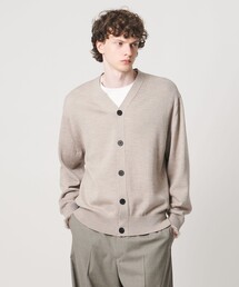 <LOEFF>9ゲージ フリンジ カーディガン MENS
