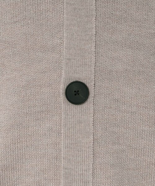 LOEFF(ロエフ)の「<LOEFF>9ゲージ フリンジ カーディガン MENS(ニット/セーター・メンズ・ベージュ/ブラック・1/2)」の19枚目の写真
