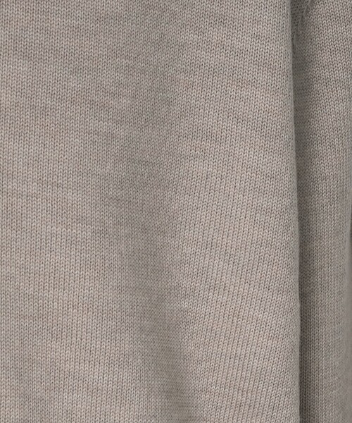 LOEFF(ロエフ)の「<LOEFF>9ゲージ フリンジ カーディガン MENS(ニット/セーター・メンズ・ベージュ/ブラック・1/2)」の20枚目の写真