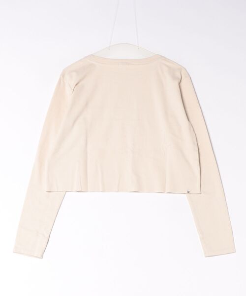 BILLABONG(ビラボン)の「BILLABONG ウィメンズ APPLIQUE LS TEE ロンT 【BABY FIT】【2026年秋冬モデル】(Tシャツ/カットソー・レディース・アイボリー/ブラウン系その他/ブラック/ピンク系その他・LARGE/MEDIUM)」の5枚目の写真