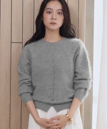 【2026AW】【天然素材100% / カシミヤ・シルク混】上質ウールカーディガン