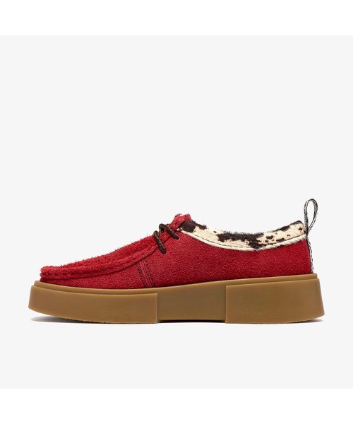 Clarks(クラークス)の「Torview W/レディーストービュー(レッドスエード)(モカシン/デッキシューズ・レディース・レッド・UK3/UK3.5/UK5/UK6/UK5.5/UK4.5/UK4)」の2枚目の写真