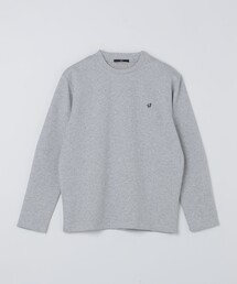 【WEB限定】ダブル ニット ビズ ネック ロングスリーブ Tシャツ