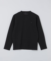 【WEB限定】ダブル ニット ビズ ネック ロングスリーブ Tシャツ