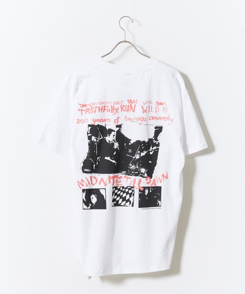 VANS(バンズ)の「VANS/ヴァンズ Sex Pistols Pretty Vacant SS TEE(Tシャツ/カットソー・メンズ・ホワイト/ブラック・M/L/XL)」の10枚目の写真