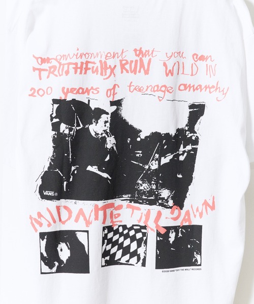 VANS(バンズ)の「VANS/ヴァンズ Sex Pistols Pretty Vacant SS TEE(Tシャツ/カットソー・メンズ・ホワイト/ブラック・M/L/XL)」の9枚目の写真