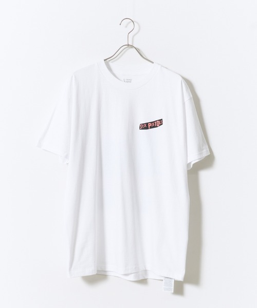 VANS(バンズ)の「VANS/ヴァンズ Sex Pistols Pretty Vacant SS TEE(Tシャツ/カットソー・メンズ・ホワイト/ブラック・M/L/XL)」の11枚目の写真