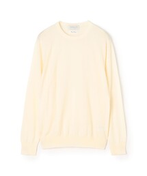 TOMORROWLAND tricot スーパーファインメリノウール クルーネックニット S-WOOL