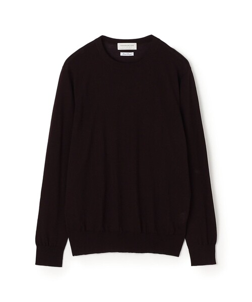 TOMORROWLAND (トゥモローランド)の「TOMORROWLAND tricot スーパーファインメリノウール クルーネックニット S-WOOL(ニット/セーター・メンズ・ホワイト/チャコールグレー/ライトブルー/ブラック/ネイビー/ブラウン/ピンク/ライトグリーン/ボルドー/マスタード/ロイヤルブルー/グレイッシュベージュ・S/M/L/XL/XS)」の12枚目の写真