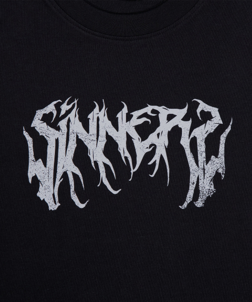CIVISION BY CSC(シービジョン バイ シーエスシー)の「SINNERS ロゴTシャツ(Tシャツ/カットソー・レディース・その他・1/2)」の2枚目の写真
