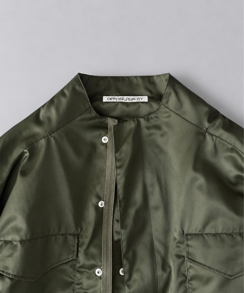 OPPOSE DUALITY(オポーズデュアリティ)の「M-65 Short Nylon(ブルゾン・メンズ・ブラック/カーキ・48/46)」の5枚目の写真