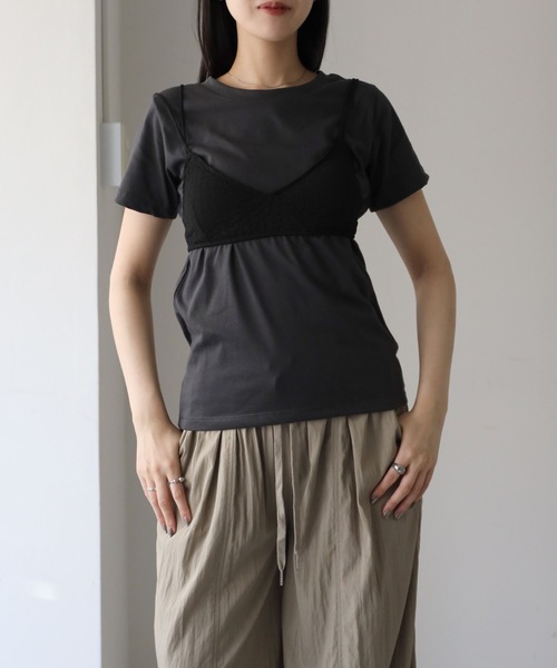 model：164cm. 着用サイズ：FREE