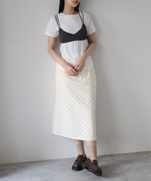 model：164cm. 着用サイズ：FREE