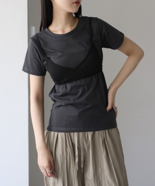 model：164cm. 着用サイズ：FREE