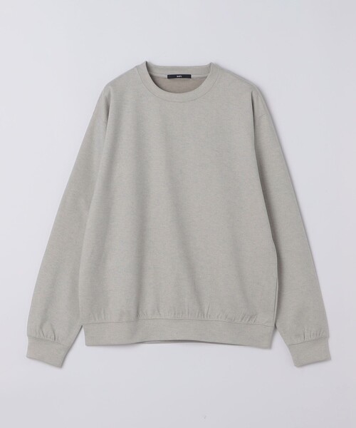 SHIPS(シップス)の「〈吸湿発熱〉モイスチャー ツイル ジャカード ロングスリーブ(Tシャツ/カットソー・メンズ・ワイン/ブラウン/ダークグレー/ライトグレー・MEDIUM/SMALL/X-LARGE/LARGE)」の2枚目の写真