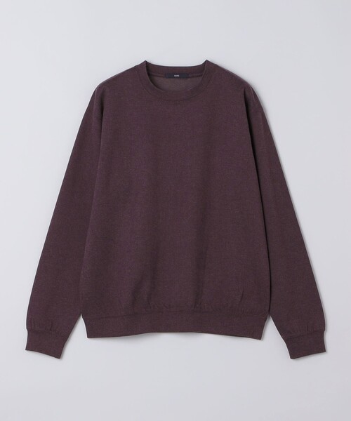SHIPS(シップス)の「〈吸湿発熱〉モイスチャー ツイル ジャカード ロングスリーブ(Tシャツ/カットソー・メンズ・ワイン/ブラウン/ダークグレー/ライトグレー・MEDIUM/SMALL/X-LARGE/LARGE)」の5枚目の写真