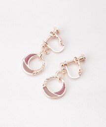 メタルツイスト&カラー切り替えイヤリング