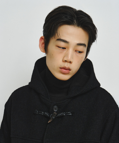 ENDOOR（エンドア）の「MORROW フード付きダッフルショートコート（ブラック）（ダッフルコート・レディース・ブラック・MEDIUM/LARGE）」の17枚目の写真