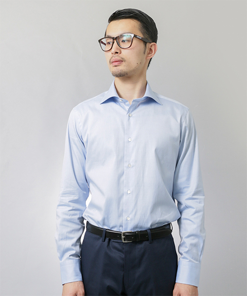 URBAN RESEARCH(アーバンリサーチ)の「UR TAILOR ワードローブシャツ(シャツ/ブラウス・メンズ・ホワイト/ブルー・39/38/41/40)」の20枚目の写真