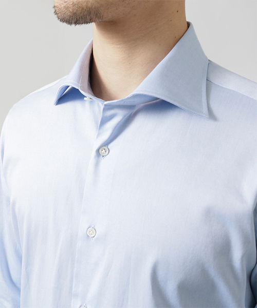 URBAN RESEARCH(アーバンリサーチ)の「UR TAILOR ワードローブシャツ(シャツ/ブラウス・メンズ・ホワイト/ブルー・39/38/41/40)」の19枚目の写真