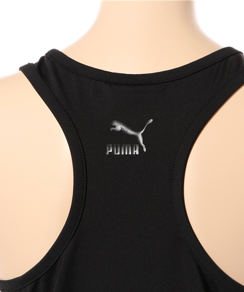 PUMA（プーマ）の「GOLD TANK (WOMEN)（タンクトップ・レディース・ブラック/ホワイト・SMALL/MEDIUM/LARGE）」の6枚目の写真