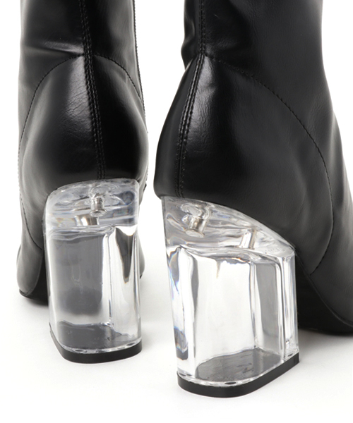 新品jeffrey campbell ポインテッドトゥブーティ ブラック37 ポインテッドトゥショートブーツ（ブーツ）｜Jeffrey Campbell