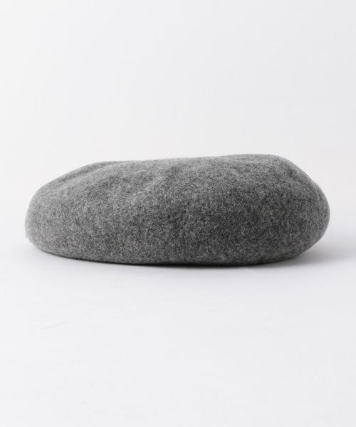 Another Edition（アナザーエディション）の「オリジナルシンプルベレー/AEBC W BRT◆（ハンチング/ベレー帽・レディース・ブラック/グレー/ベージュ/コバルトブルー・FREE）」の5枚目の写真