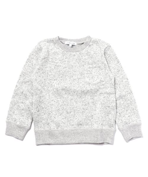 GLOBAL WORK（グローバルワーク）の「【キッズ】カチオンスウェットプルオーバー長袖/727056（スウェット・キッズ・ブラック/ライトグレー/グレー・MEDIUM/SMALL/LARGE/X-LARGE）」の3枚目の写真