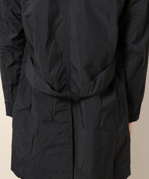 DANTON（ダントン）の「＜DANTON（ダントン）＞ TAFFETA COAT/アウター ◆（ステンカラーコート・メンズ・ブラック/ネイビー・42/40/38）」の3枚目の写真