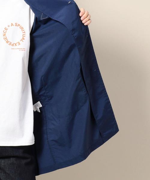 DANTON（ダントン）の「＜DANTON（ダントン）＞ TAFFETA COAT/アウター ◆（ステンカラーコート・メンズ・ブラック/ネイビー・42/40/38）」の7枚目の写真