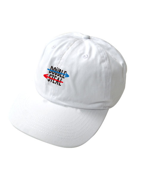 DOUBLE STEAL(ダブルスティール)の「Double Arrow 6panel Cap(キャップ・メンズ・ホワイト/カモフラージュ/ブラック/オレンジ/スカイブルー・フリー)」の2枚目の写真
