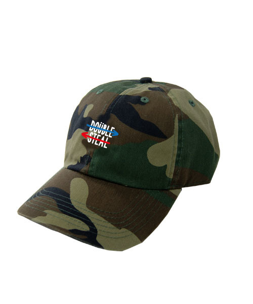 DOUBLE STEAL(ダブルスティール)の「Double Arrow 6panel Cap(キャップ・メンズ・ホワイト/カモフラージュ/ブラック/オレンジ/スカイブルー・フリー)」の5枚目の写真