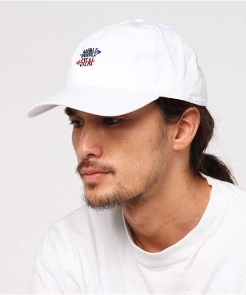 DOUBLE STEAL(ダブルスティール)の「Double Arrow 6panel Cap(キャップ・メンズ・ホワイト/カモフラージュ/ブラック/オレンジ/スカイブルー・フリー)」の11枚目の写真