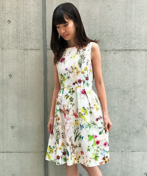 Univerval Muse ユニバーバル ミューズ の Univerval Muse ピエナフィオーレ ボタニカルワンピース ワンピース Wear Univerval Muse ユニバーバル ミューズ の Univerval Muse ピエナフィオーレ ボタニカルワンピース ワンピース Wear
